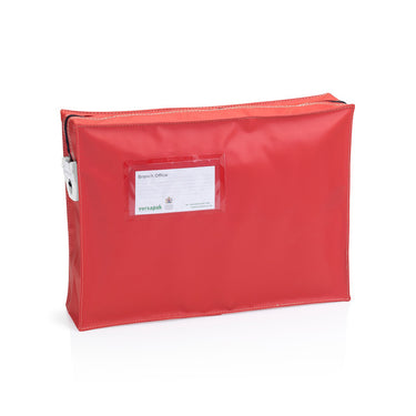 Mail Bag with Gusset ZG1 Red T2 Front